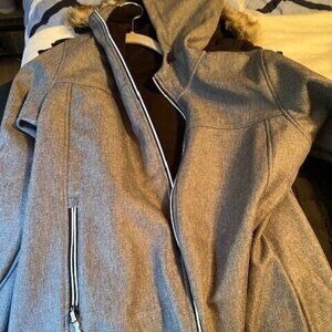 Women's New Balance Wind & Water Resistant Jacket, Grey, L, New with tags